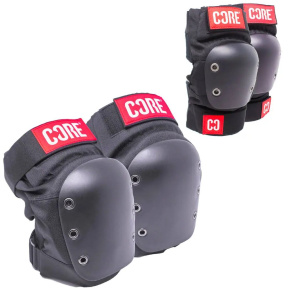 CORE Pro Street Knee A Loket Skate Pads (L|Černá)