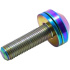 TLC Metric Titanium BMX Šroub Náboje (14mm|Rainbow)