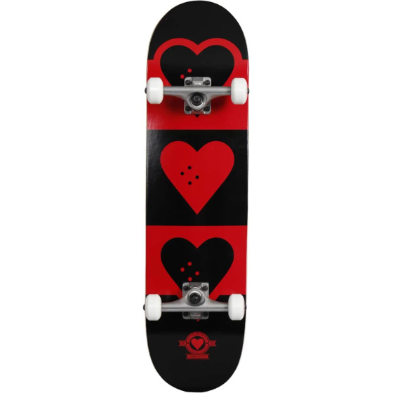 Heart Supply Quadron Logo Skateboard Komplet (8.25"|Červená)