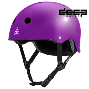 Triple Eight Deep Cover Helma (L-XL|Purple Glossy)