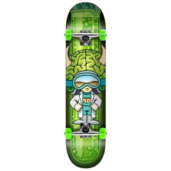 Speed Demons Characters Complete Skateboard 7.75 Brainiac