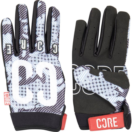 Rukavice CORE XS Black Camo