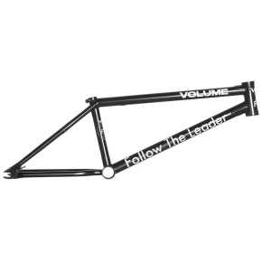 Volume x Follow the Leader Freestyle BMX Rám (20.75"|Ed Black)