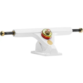 Caliber II 10" 44 Degree Longboardové Trucky (10"|White/Gold)