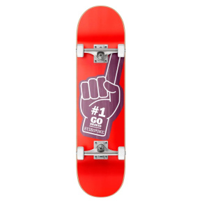 Skateboard Hydroponic Hand 7.25" Red