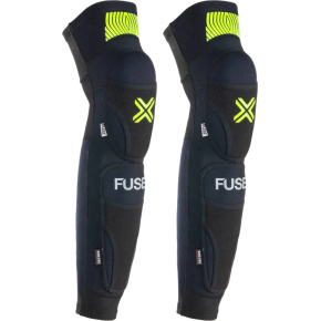 Fuse Omega Knee/Shin/Whip Combo Pads (L|Black/Neon Yellow)