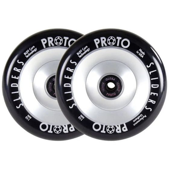 Kolečka Proto Full Core Slider 110mm stříbrná 2ks