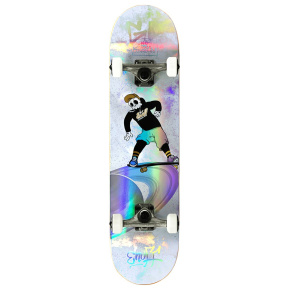 Enuff Skully Hologram Complete - White - 7.75" x 31.5"