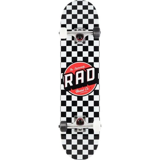 RAD Dude Crew Complete Skateboard 7.5 Checkers