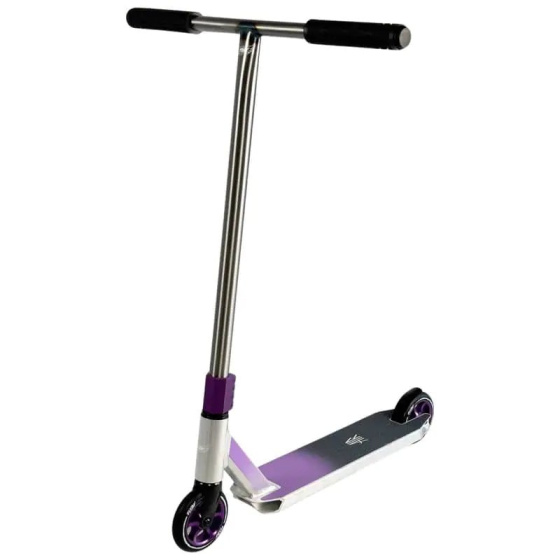 Flyby Air V2 Complete Pro Scooter Chrome/Purple