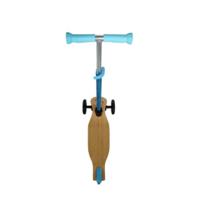 GreenGo Wood Kids Scooter Blue