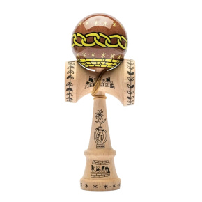 KROM Bryan Scagline Signature MOD Kendama (Hnědá)