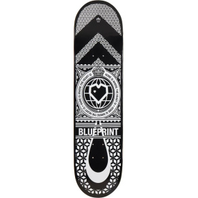 Blueprint Home Heart Skate Deska (8"|Bílá)