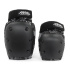 REKD Youth Heavy Duty Double Pad Set - Black / Grey - Small