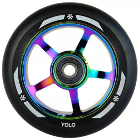 Kolečko Union Yolo 100 mm Black/Neochrome