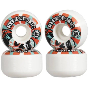 Hydroponic Mexican Skull 2.0 Kolečka pro skateboard 4-Souprava (52mm|Bílá/Červená)