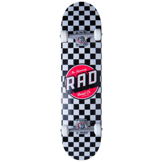 RAD Checkers Skateboard Komplet (7.5"|Černá)