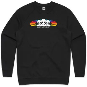 Alien Workshop Spectrum Crew Neck (M|Černá)