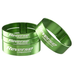 Podložka distanční Reverse Alloy Ultra-Lite set 1 1/8" Green