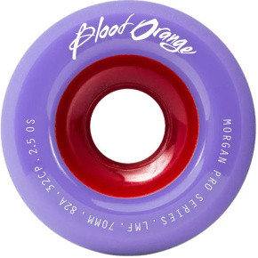 Blood Orange Morgan Pro 70mm Kolečka na Longboard (Lavender|82A)