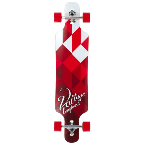 Voltage DT - White / Red - 9.5" x 39"