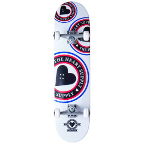 Heart Supply Orbit Logo Skateboard Komplet (8"|Bílá/Černá/Modrá)