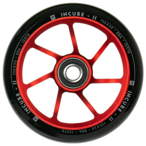 Kolečko Ethic Incube V2 12STD 125mm červené